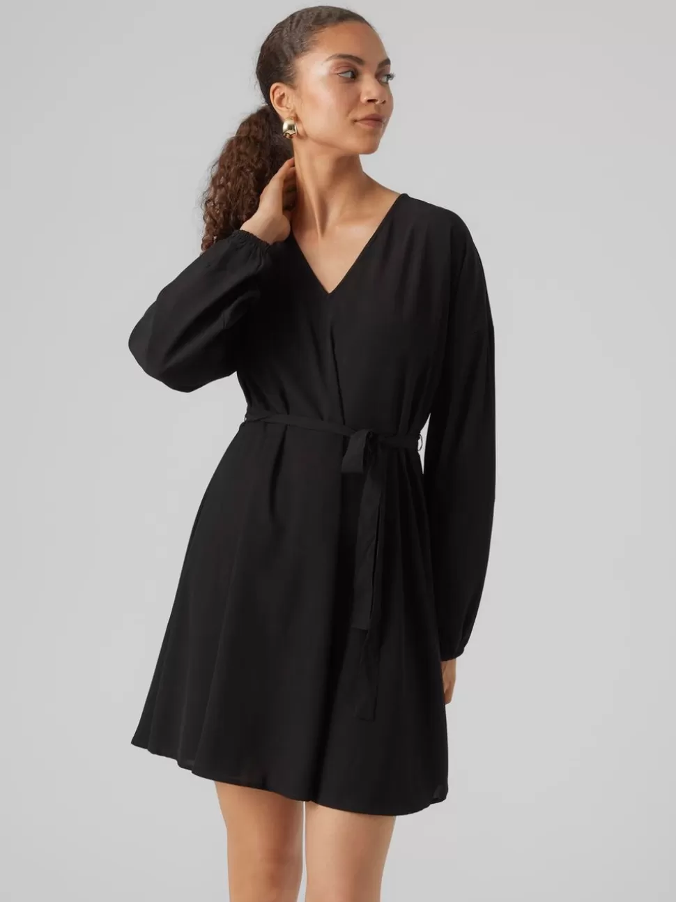 Klänningar^VERO MODA VMNAJA Kort Klänning Black