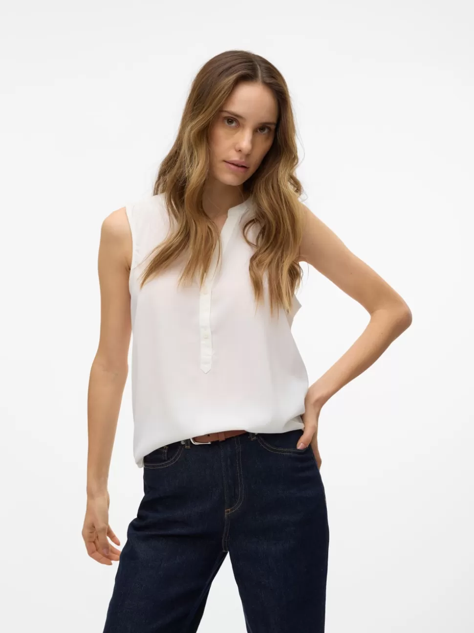 Toppar | Basics^VERO MODA VMNAJA Topp Snow White