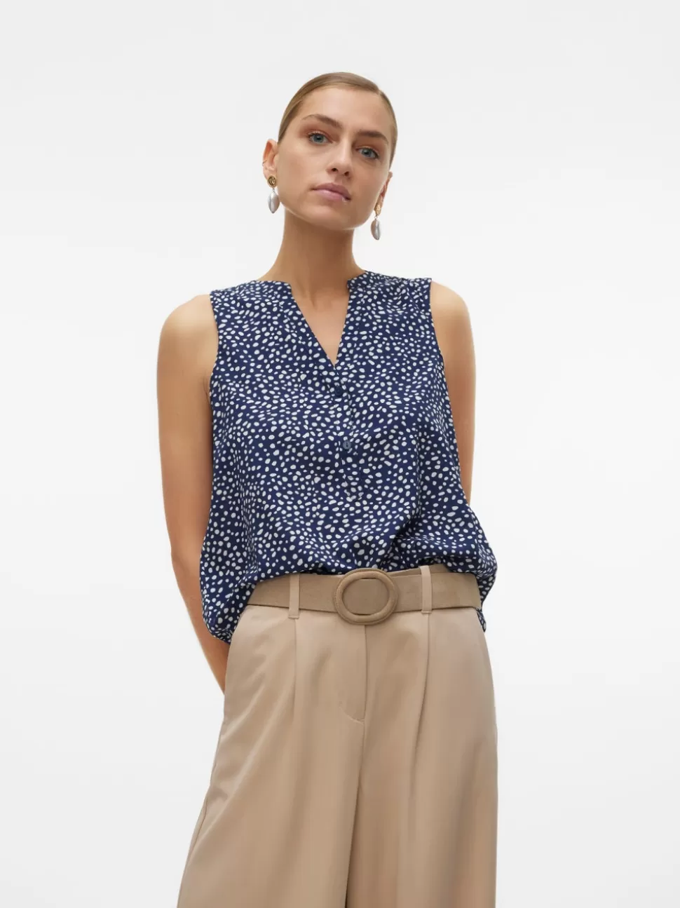 Toppar | Basics^VERO MODA VMNAJA Topp Navy Blazer