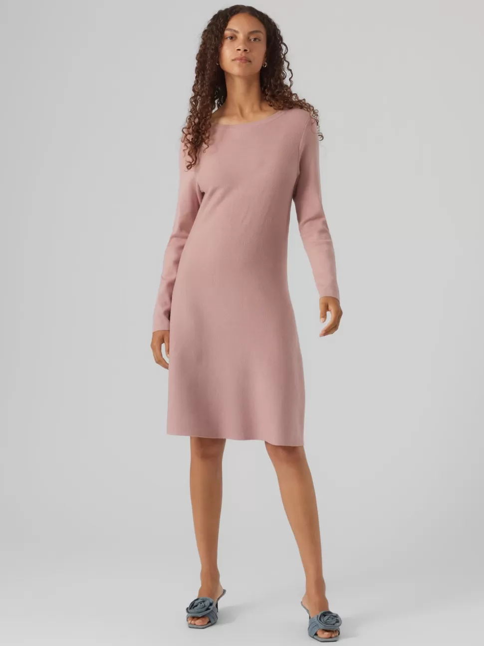 Festkläder | Basics^VERO MODA VMNANCY Kort Klänning Woodrose