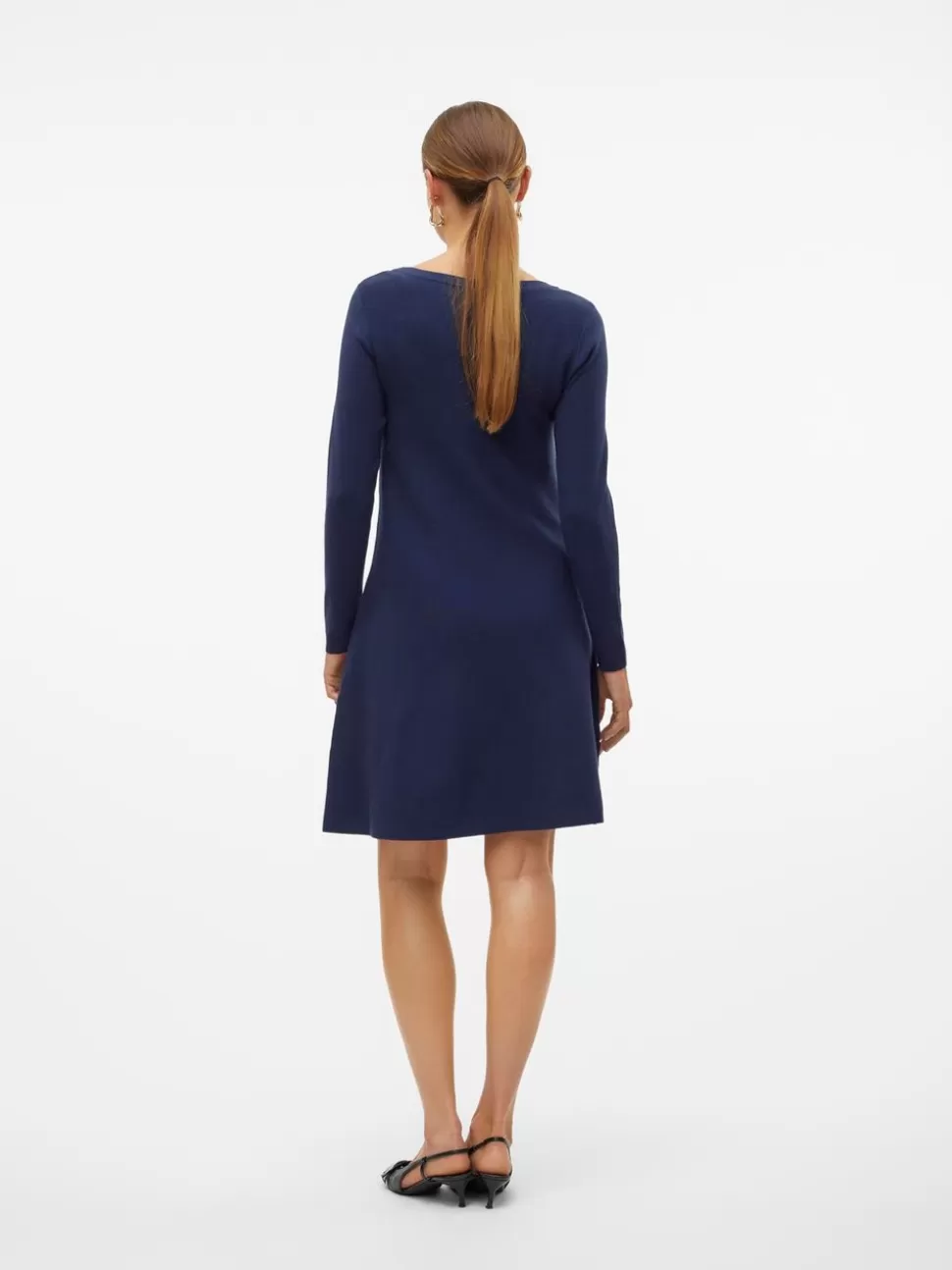 Klänningar | Festkläder^VERO MODA VMNANCY Kort Klänning Navy Blazer