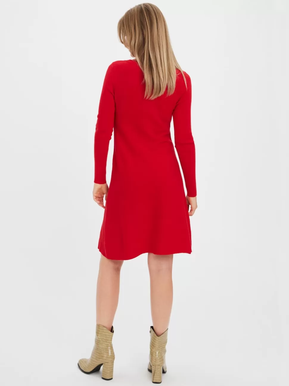 Klänningar | Festkläder^VERO MODA VMNANCY Kort Klänning Goji Berry