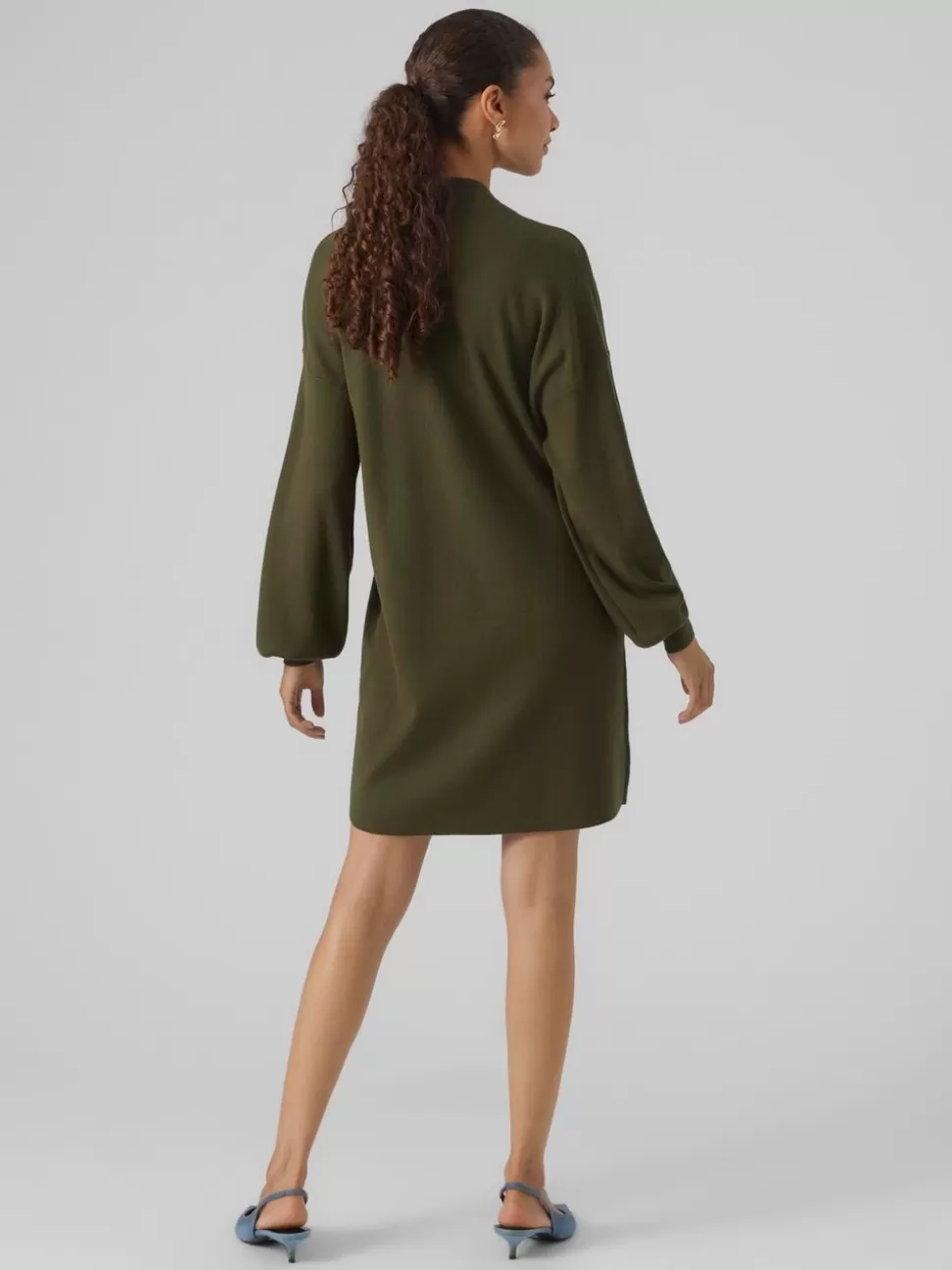 Klänningar^VERO MODA VMNANCY Kort Klänning Rifle Green