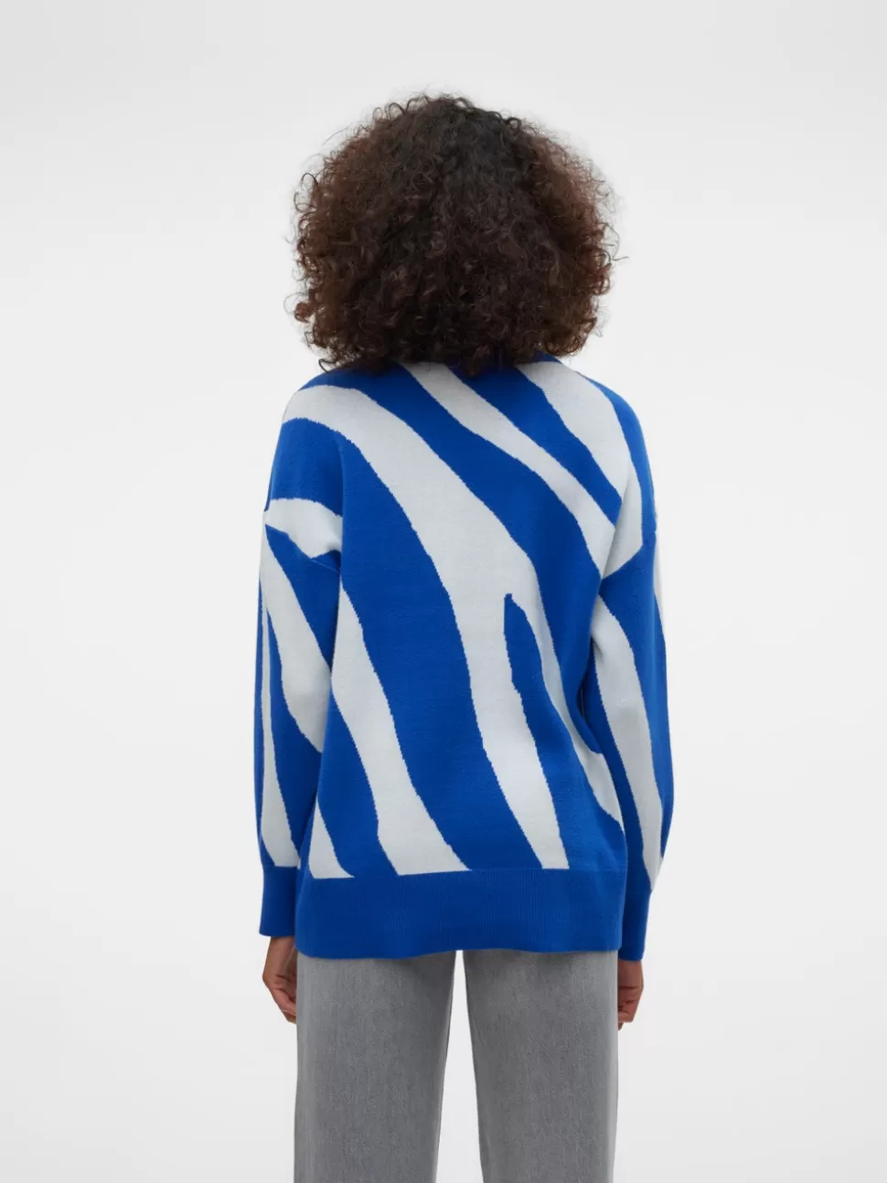 Stickat^VERO MODA VMNANCY Pullover Surf the Web