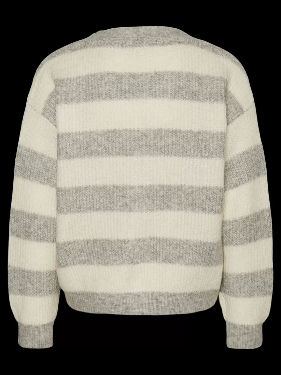 Toppar | Stickat^VERO MODA VMNATAHLIE Stickad Kofta Light Grey Melange