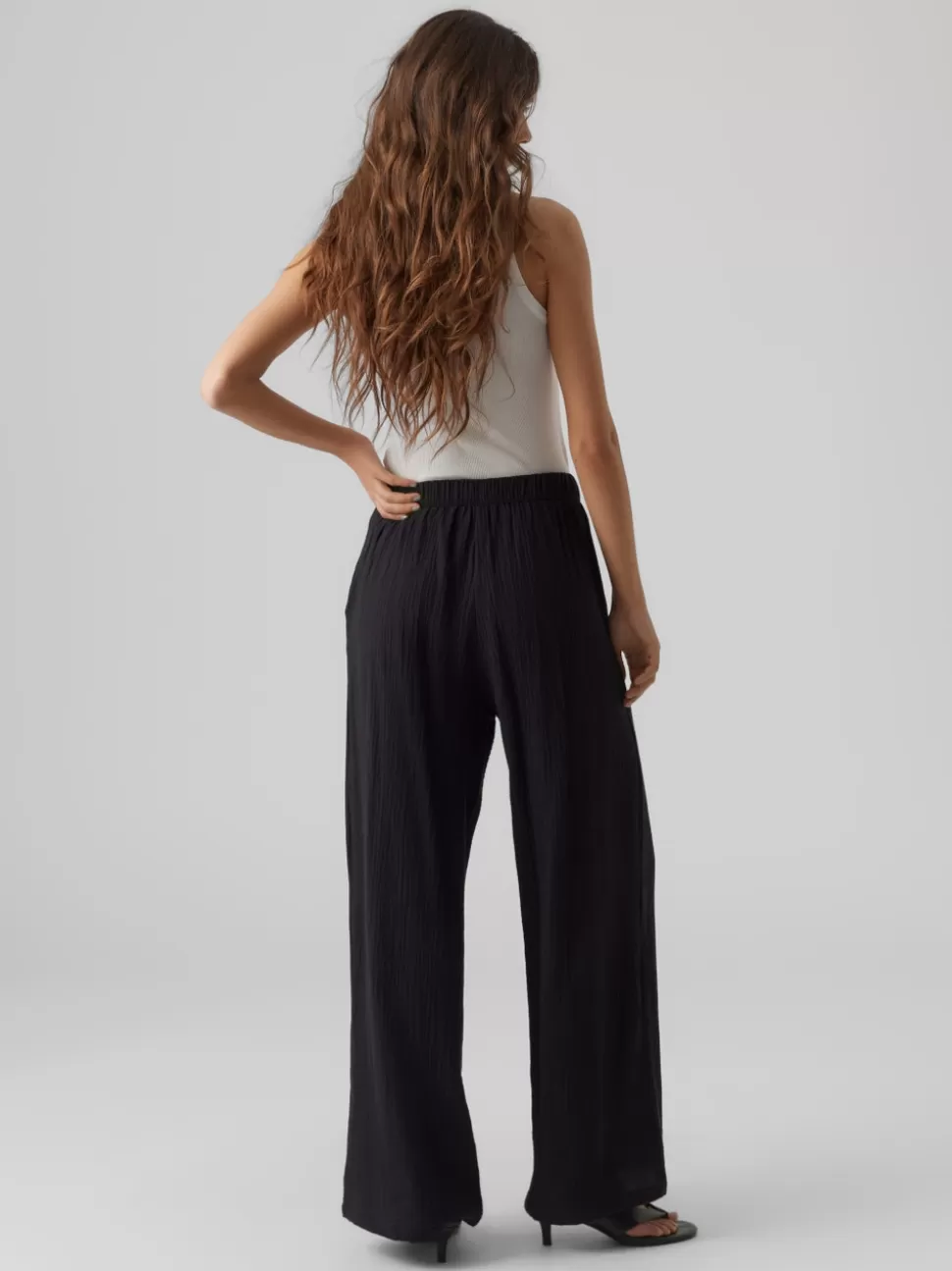 Byxor^VERO MODA VMNATALI Byxor Black