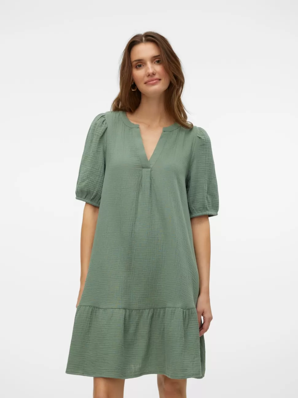 Klänningar^VERO MODA VMNATALI Lång Klänning Laurel Wreath