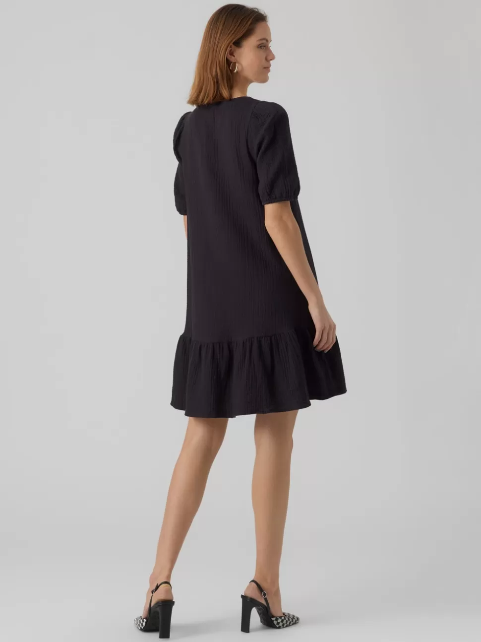 Klänningar^VERO MODA VMNATALI Lång Klänning Black