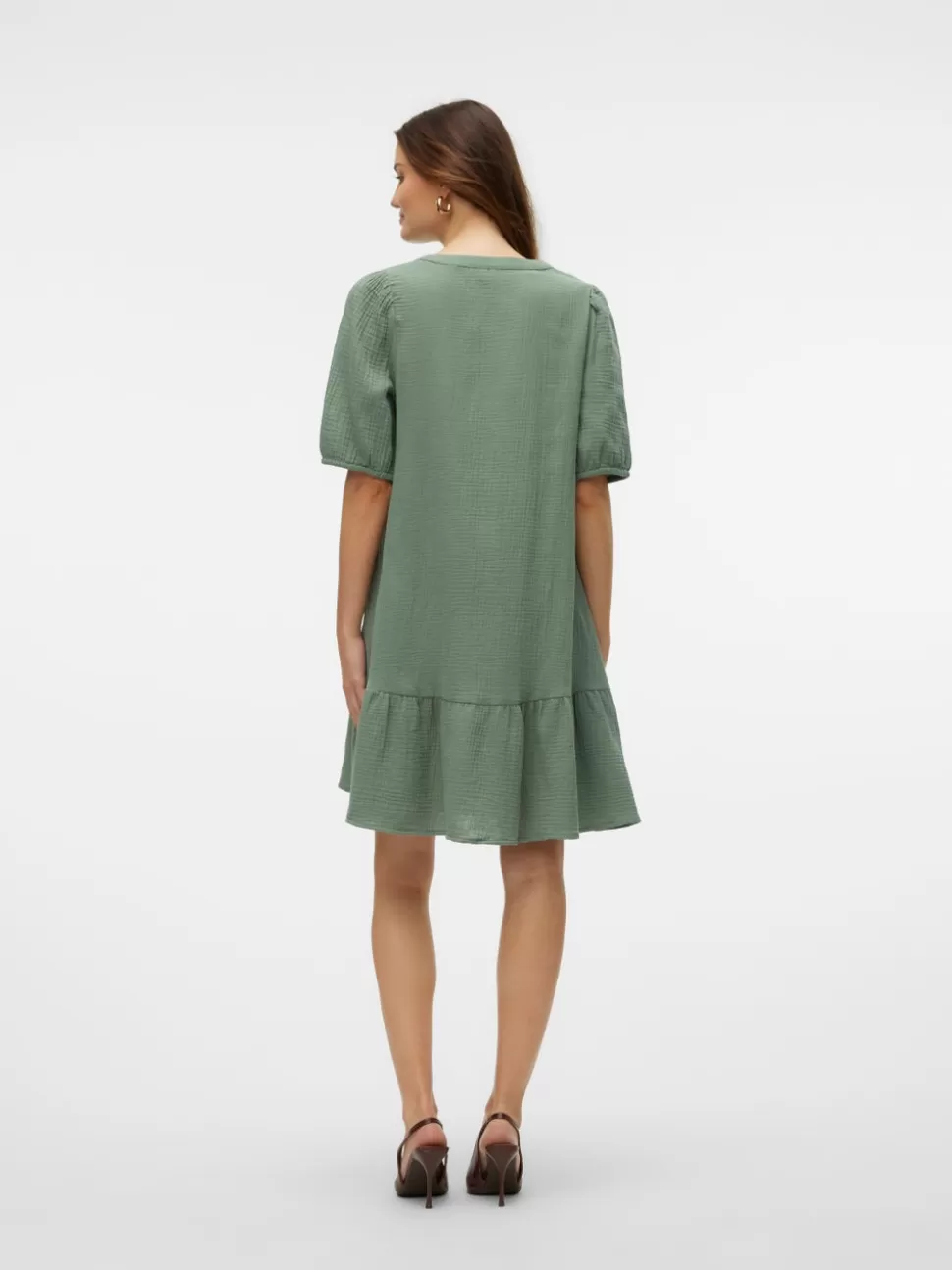 Klänningar^VERO MODA VMNATALI Lång Klänning Laurel Wreath