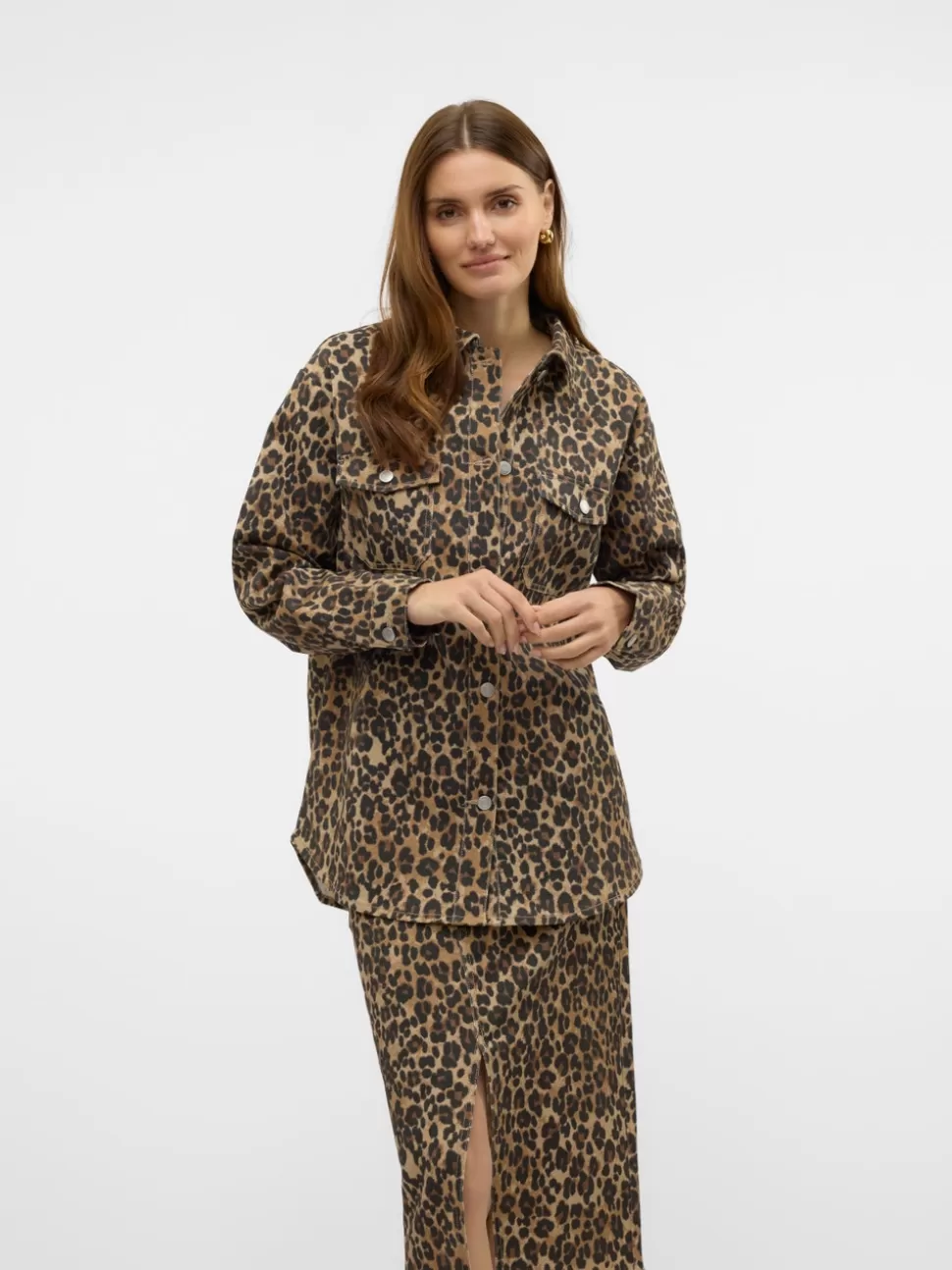 Festkläder | Skjortor^VERO MODA VMNAYA Denimskjorta Tigers Eye