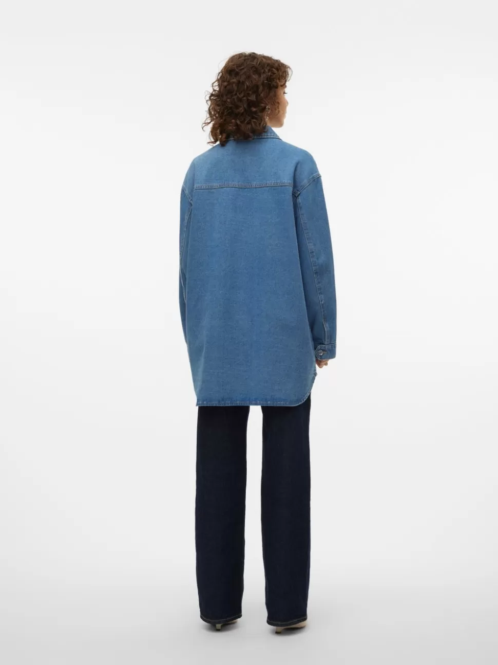 Skjortor | Basics^VERO MODA VMNAYA Denimskjorta Medium Blue Denim