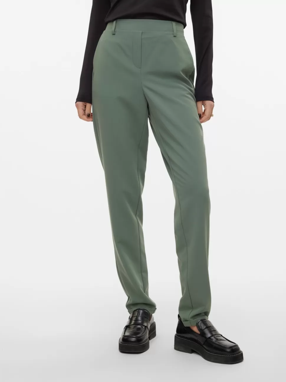 Byxor^VERO MODA VMNAYA Skräddarsydda Byxor Laurel Wreath