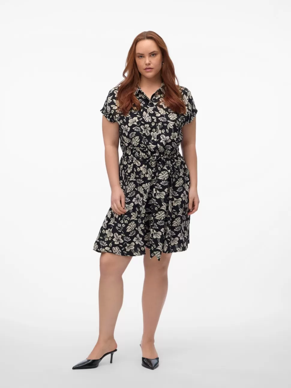 Klänningar^VERO MODA VMNEWHALLIE Kort Klänning Black