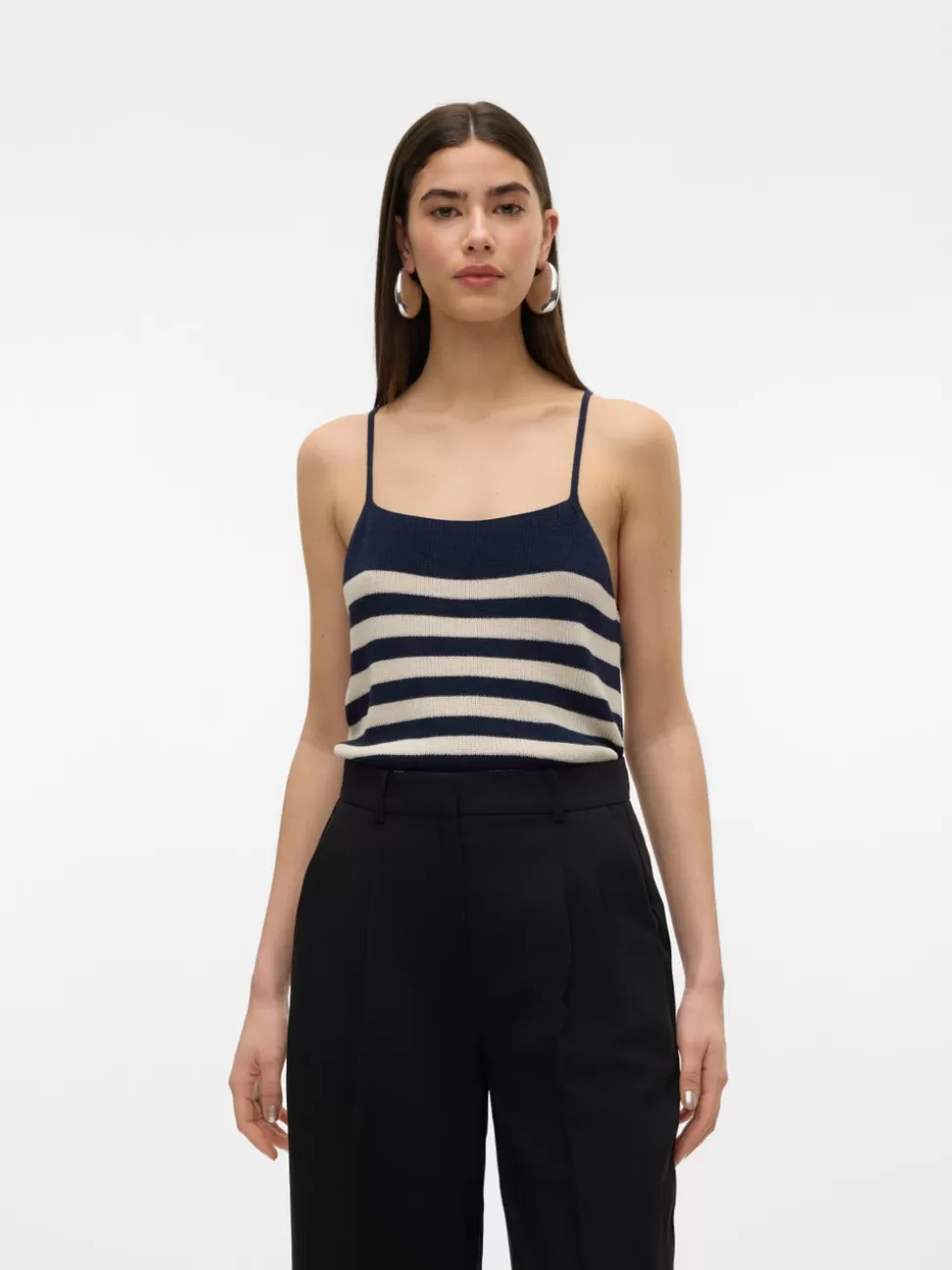 Stickat | Toppar^VERO MODA VMNEWLEXSUN Pullover Navy Blazer