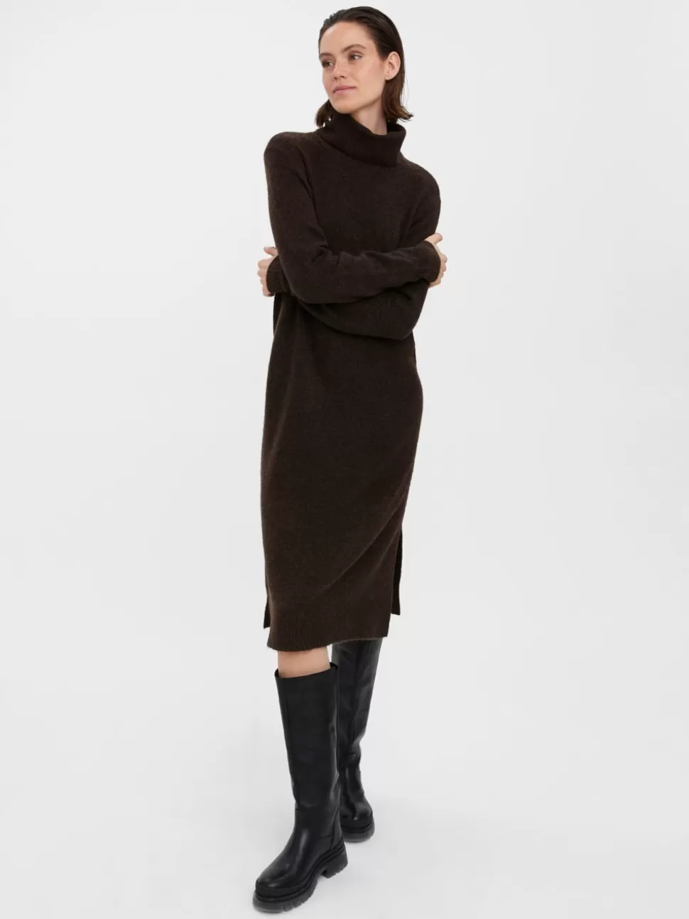 Klänningar^VERO MODA VMNEWWIND Kort Klänning Coffee Bean