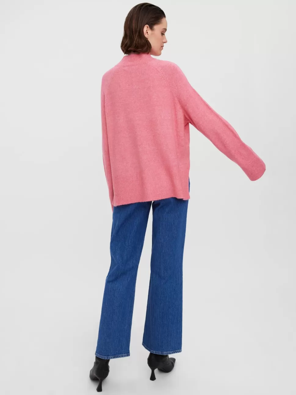 Stickat | Toppar^VERO MODA VMNEWWIND Pullover Hot Pink