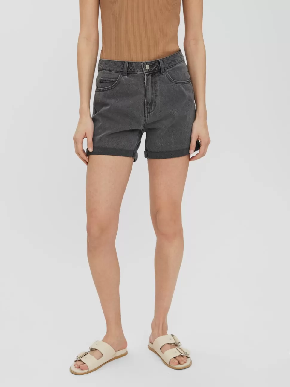 Shorts | Basics^VERO MODA VMNINETEEN Shorts Medium Grey Denim