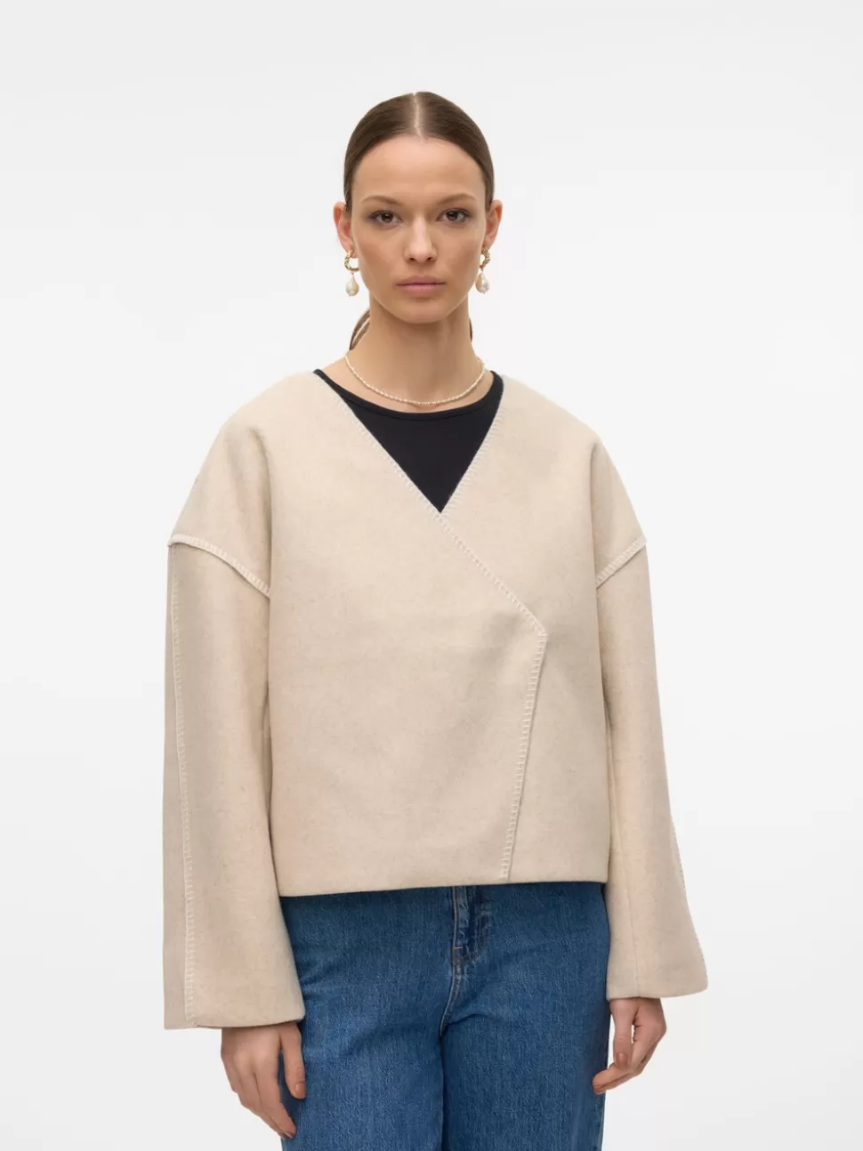 Jackor^VERO MODA VMNORMA Jacka Summer Sand