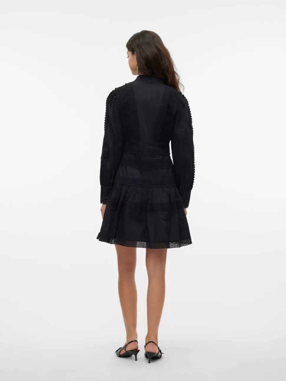 Klänningar^VERO MODA VMNOVAELLI Kort Klänning Black