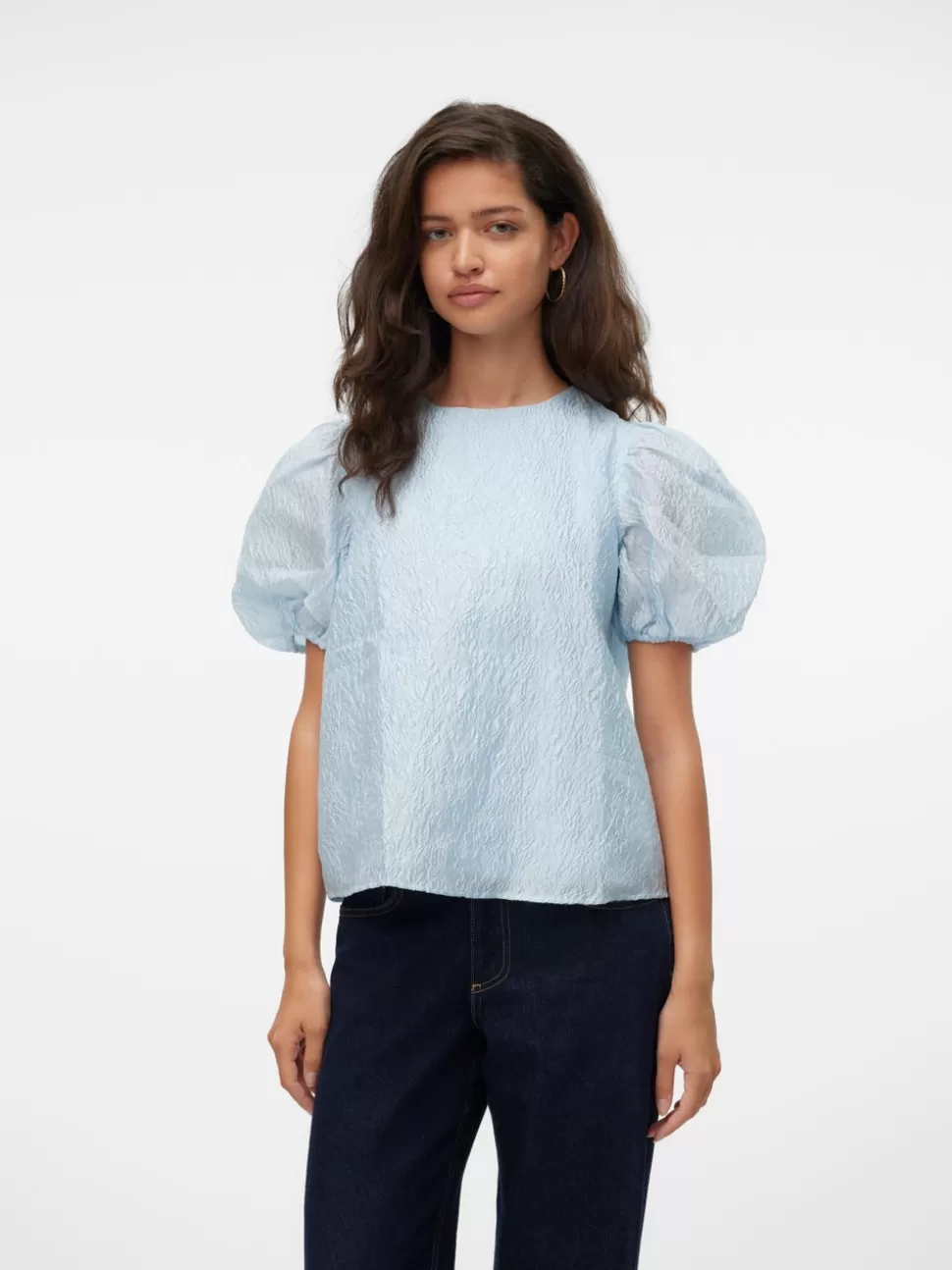 Toppar^VERO MODA VMNYNNE Topp Delicate Blue