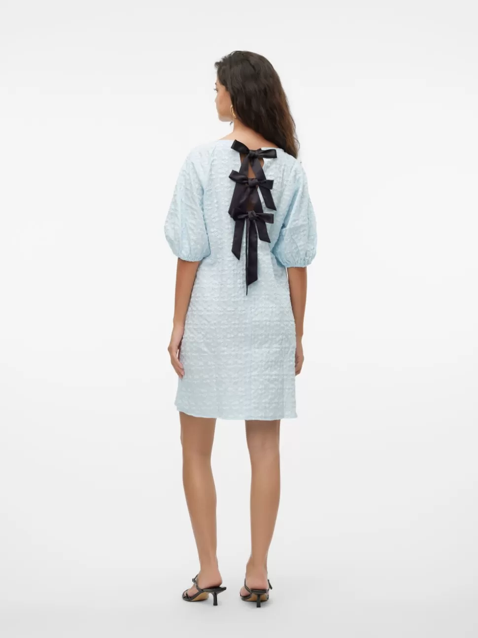 Klänningar | Festkläder^VERO MODA VMOFELIA Kort Klänning Delicate Blue
