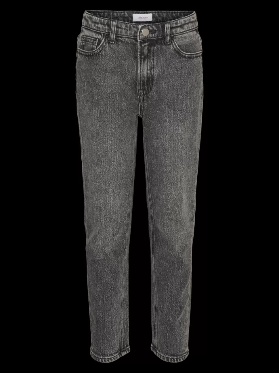 Jeans | Underdelar^VERO MODA VMOLIVIA Hög Midja Mom Fit Jeans Medium Grey Denim
