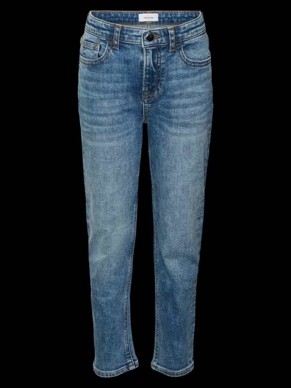 Jeans | Underdelar^VERO MODA VMOLIVIA Hög Midja Mom Fit Jeans Medium Blue Denim