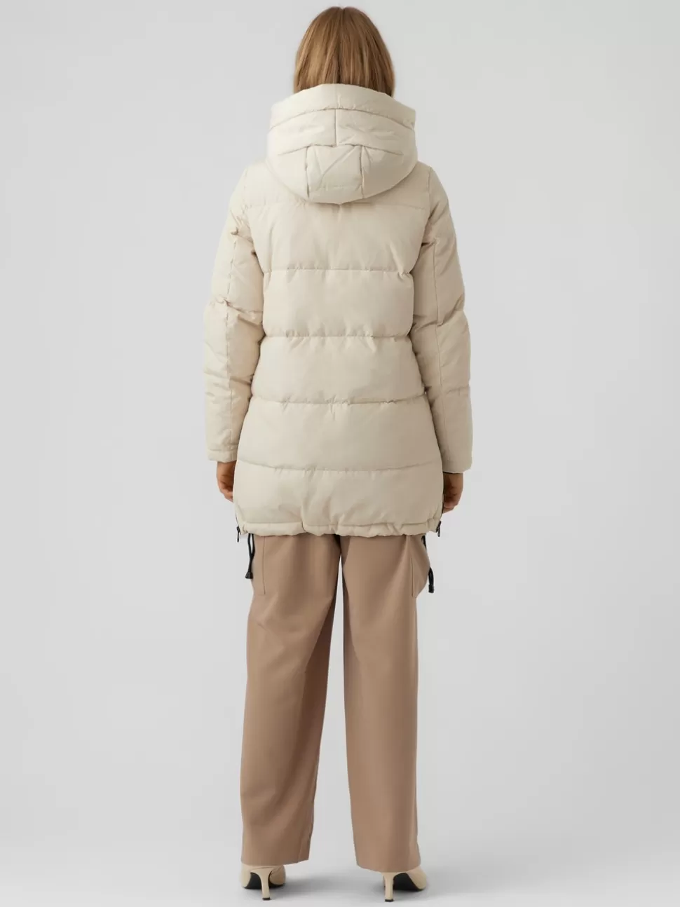 Jackor | Basics^VERO MODA VMOSLO Dun Jacka Oatmeal