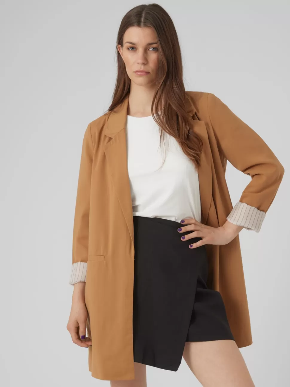 Kavajer^VERO MODA VMPAISLEY Kavaj Tobacco Brown