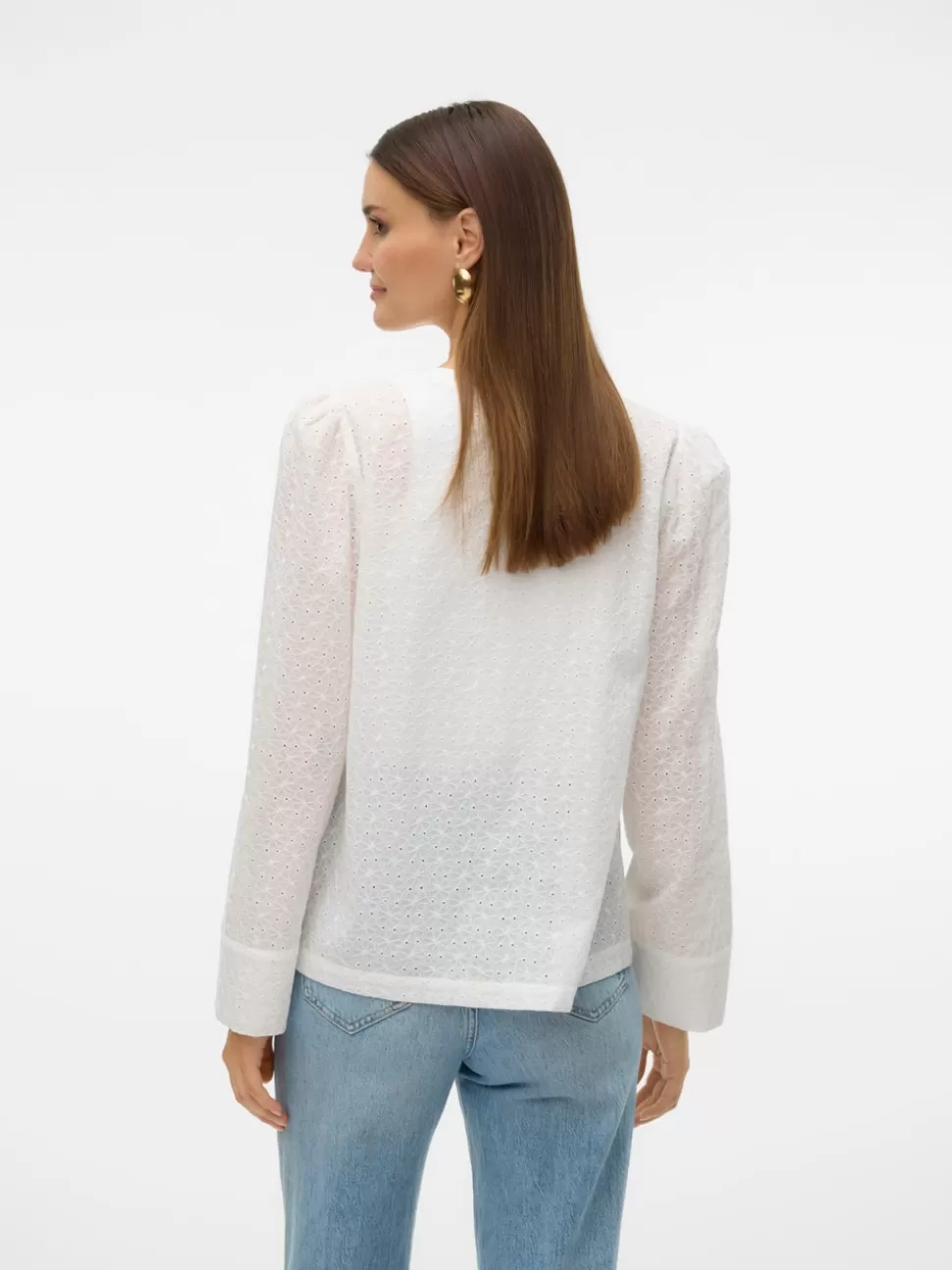 Toppar^VERO MODA VMPALMA Topp Bright White