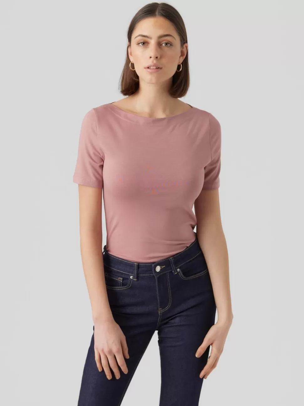Toppar | Basics^VERO MODA VMPANDA Topp Nostalgia Rose