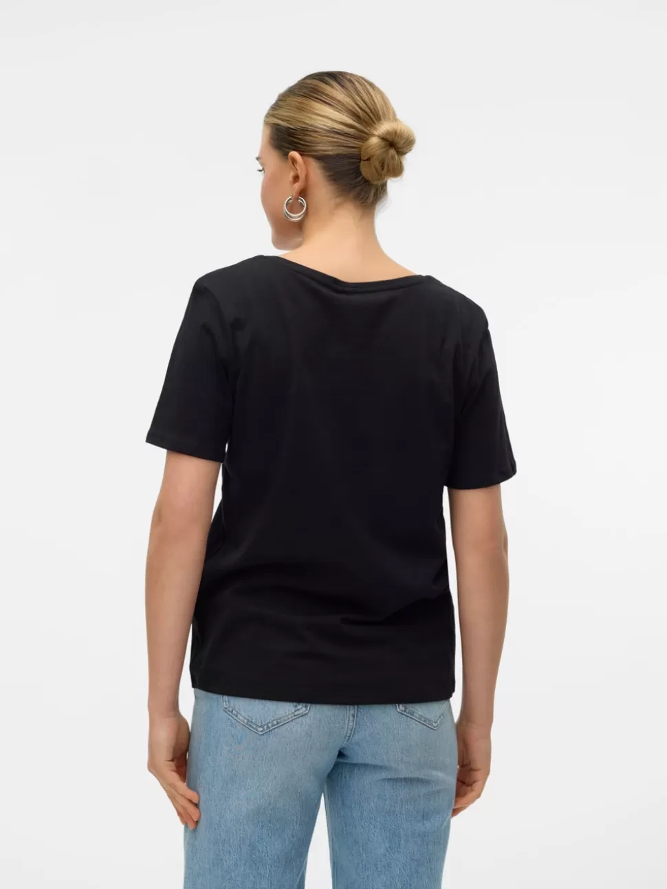 Toppar^VERO MODA VMPANNA T-shirt Black