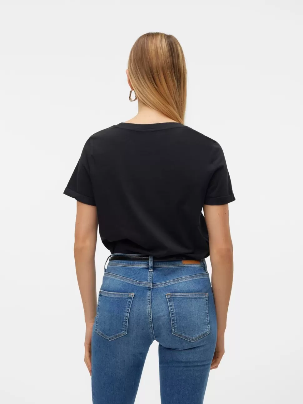 Toppar | Basics^VERO MODA VMPAULA T-shirt Black