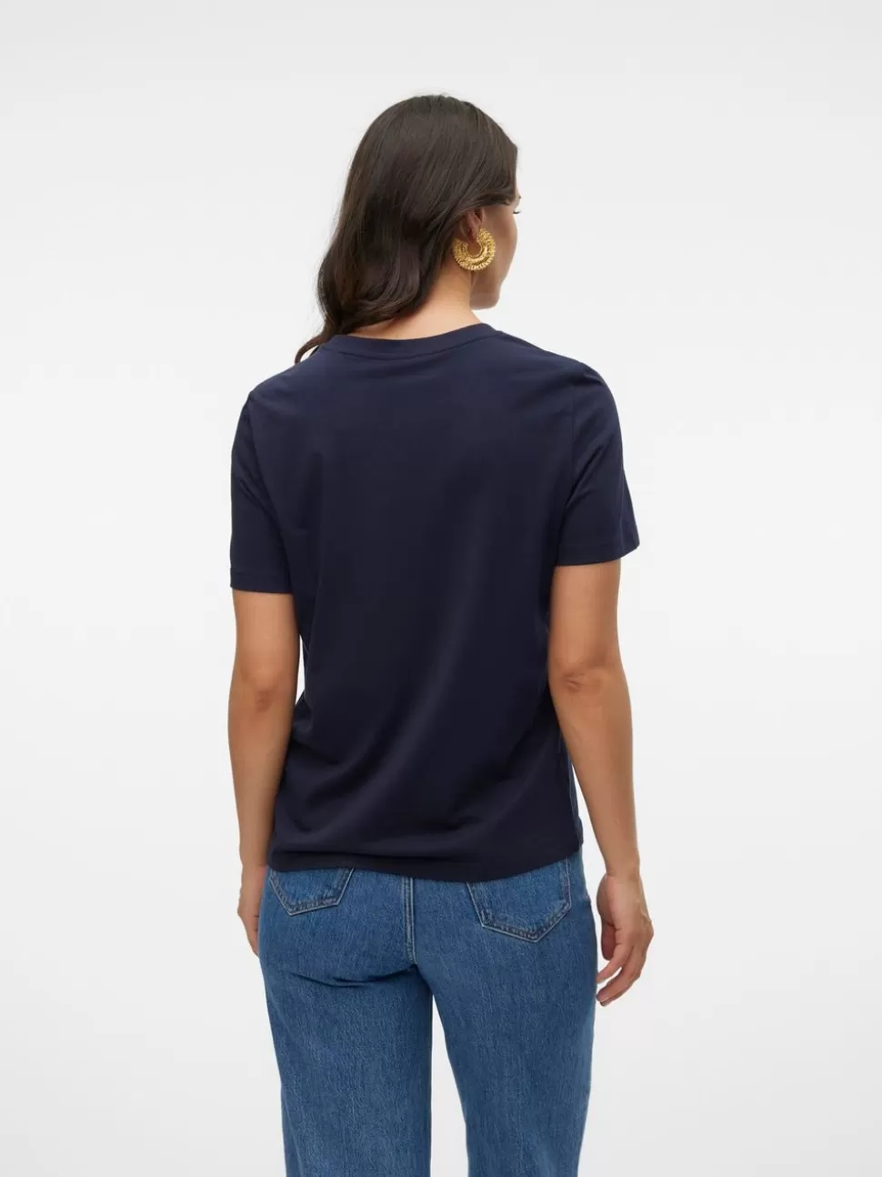 Toppar | Basics^VERO MODA VMPAULINA T-shirt Night Sky