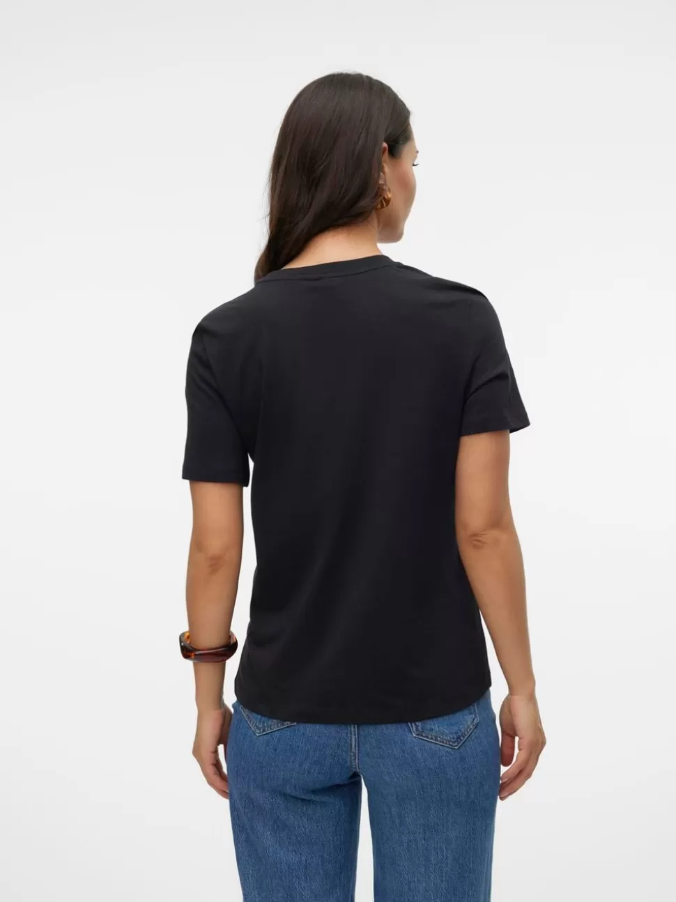 Toppar | Basics^VERO MODA VMPAULINA T-shirt Black