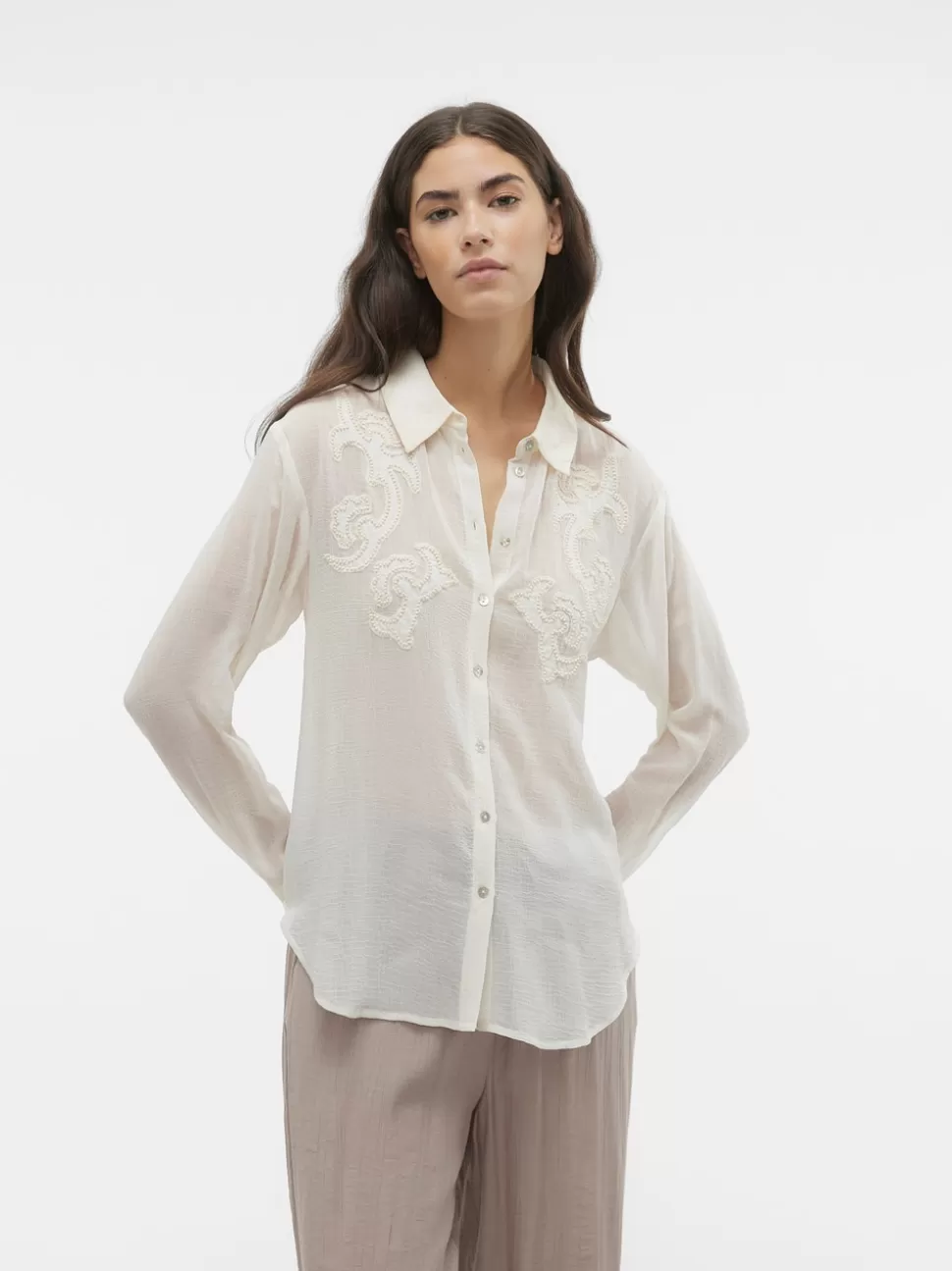 Skjortor | Toppar^VERO MODA VMPEARL Skjorta Birch