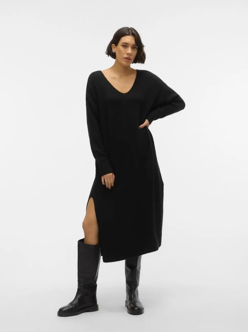Klänningar^VERO MODA VMPHILINE Lång Klänning Black