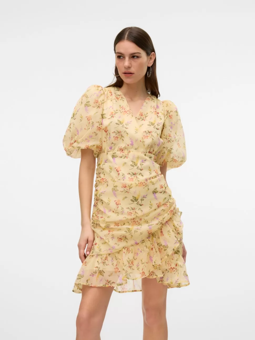 Klänningar | Festkläder^VERO MODA VMPHOEBE Kort Klänning Vanilla