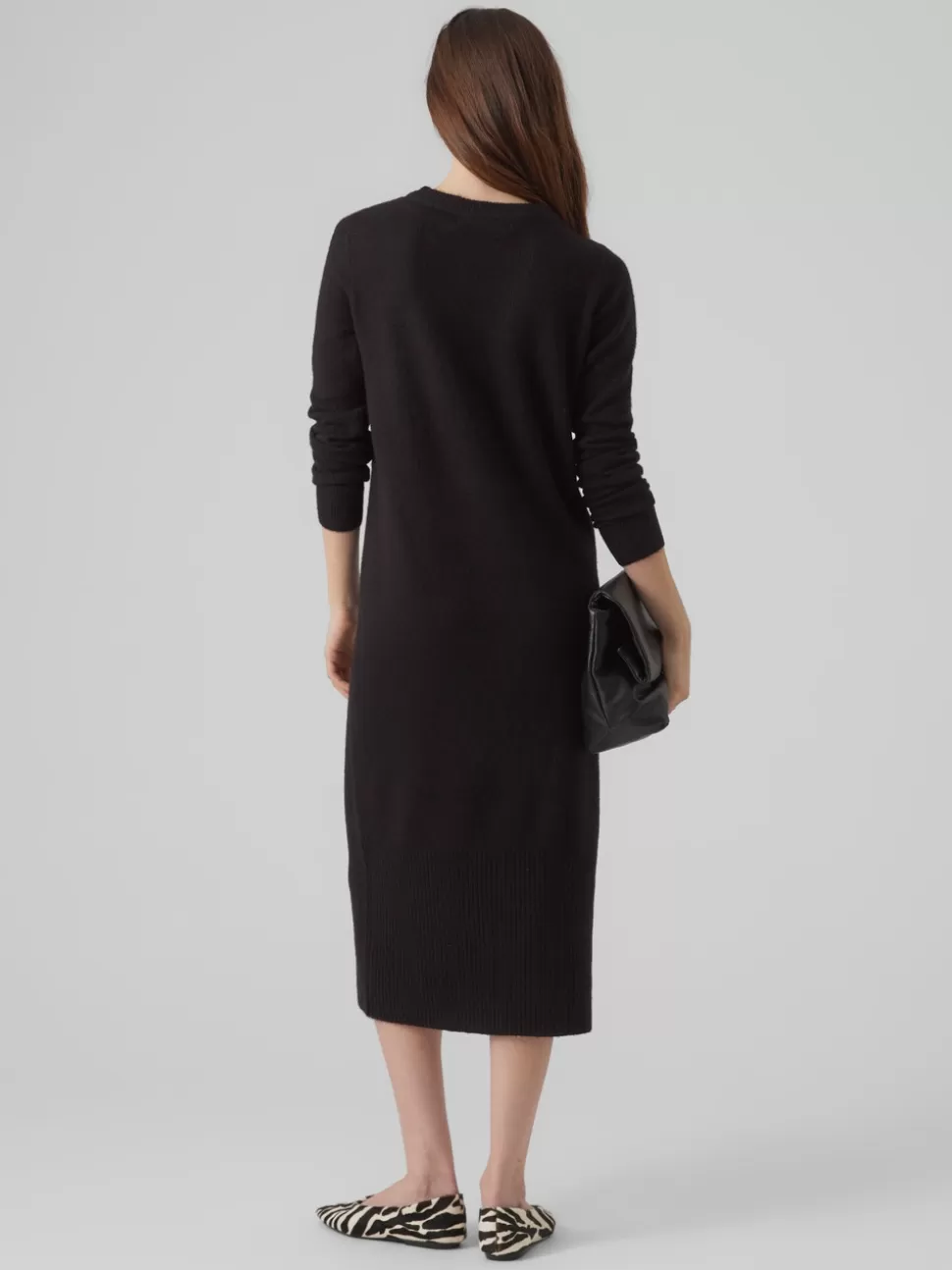 Klänningar^VERO MODA VMPLAZA Lång Klänning Black