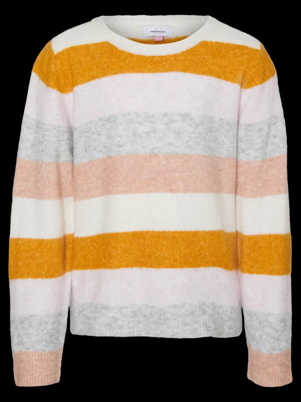 Toppar | Stickat^VERO MODA VMPLAZA Pullover Golden Yellow