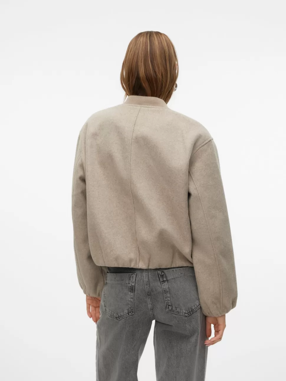 Jackor^VERO MODA VMPOPBELLA Jacka Silver Mink