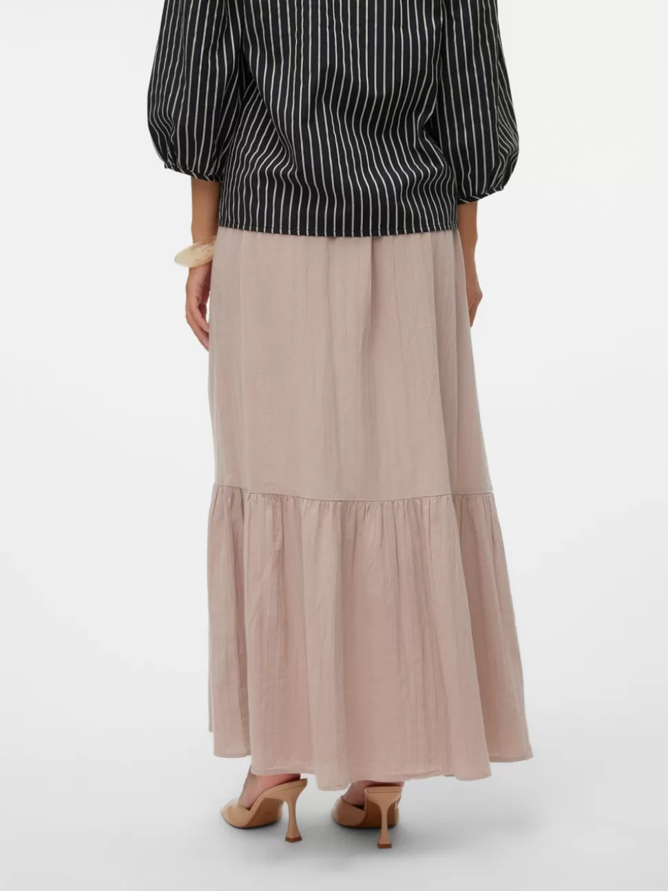 Kjolar | Basics^VERO MODA VMPRETTY Hög Midja Lång Kjol Sphinx