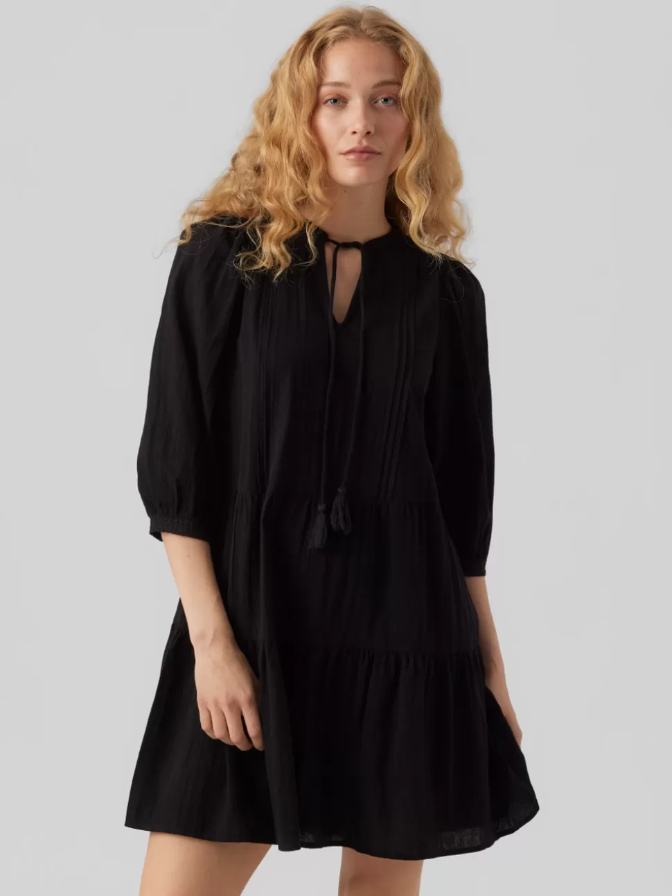 Klänningar | Toppar^VERO MODA VMPRETTY Kort Klänning Black