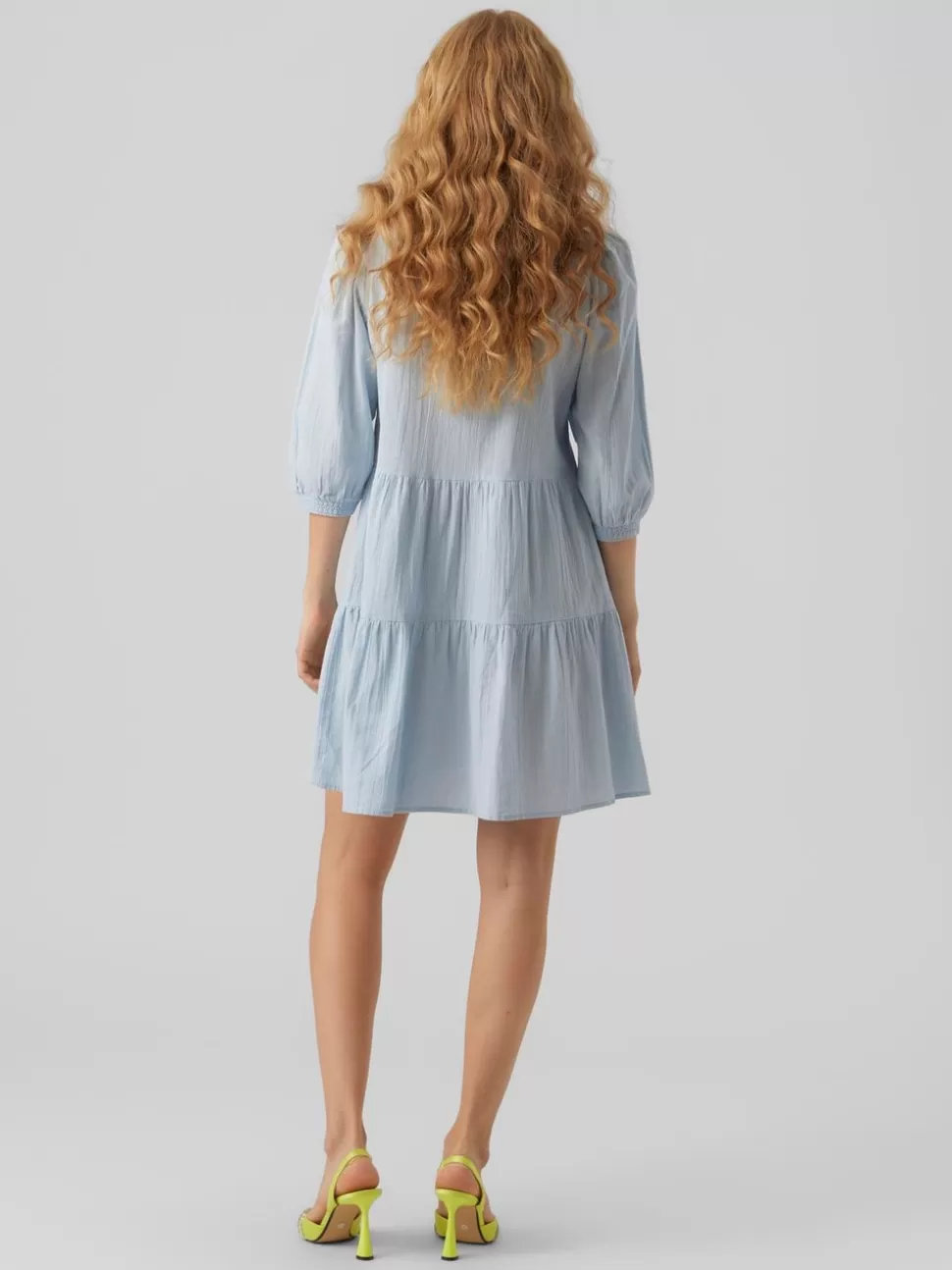 Klänningar | Basics^VERO MODA VMPRETTY Kort Klänning Skyway