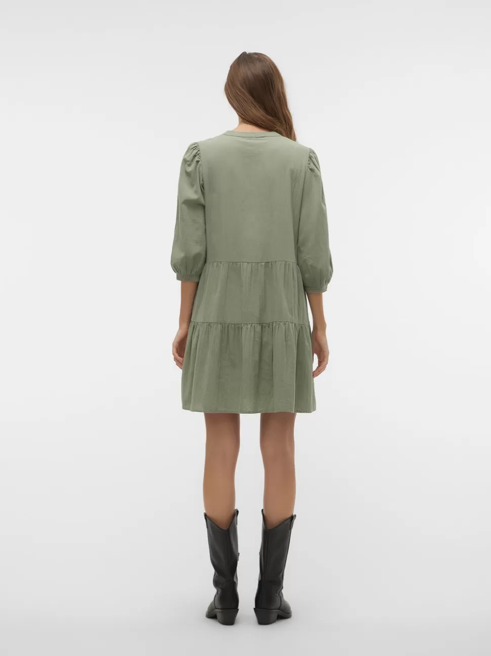 Klänningar | Toppar^VERO MODA VMPRETTY Kort Klänning Hedge Green