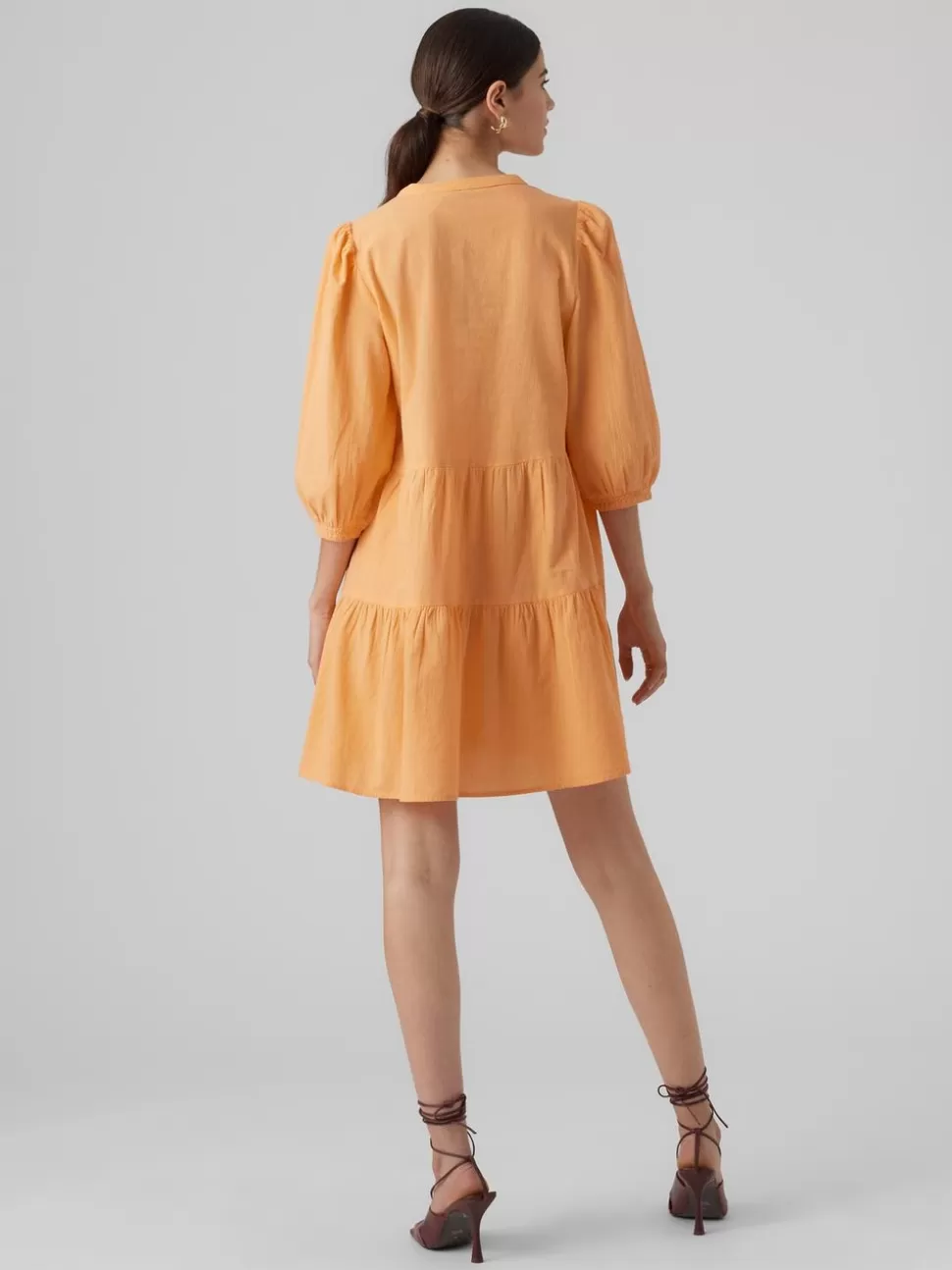 Klänningar | Toppar^VERO MODA VMPRETTY Kort Klänning Mock Orange