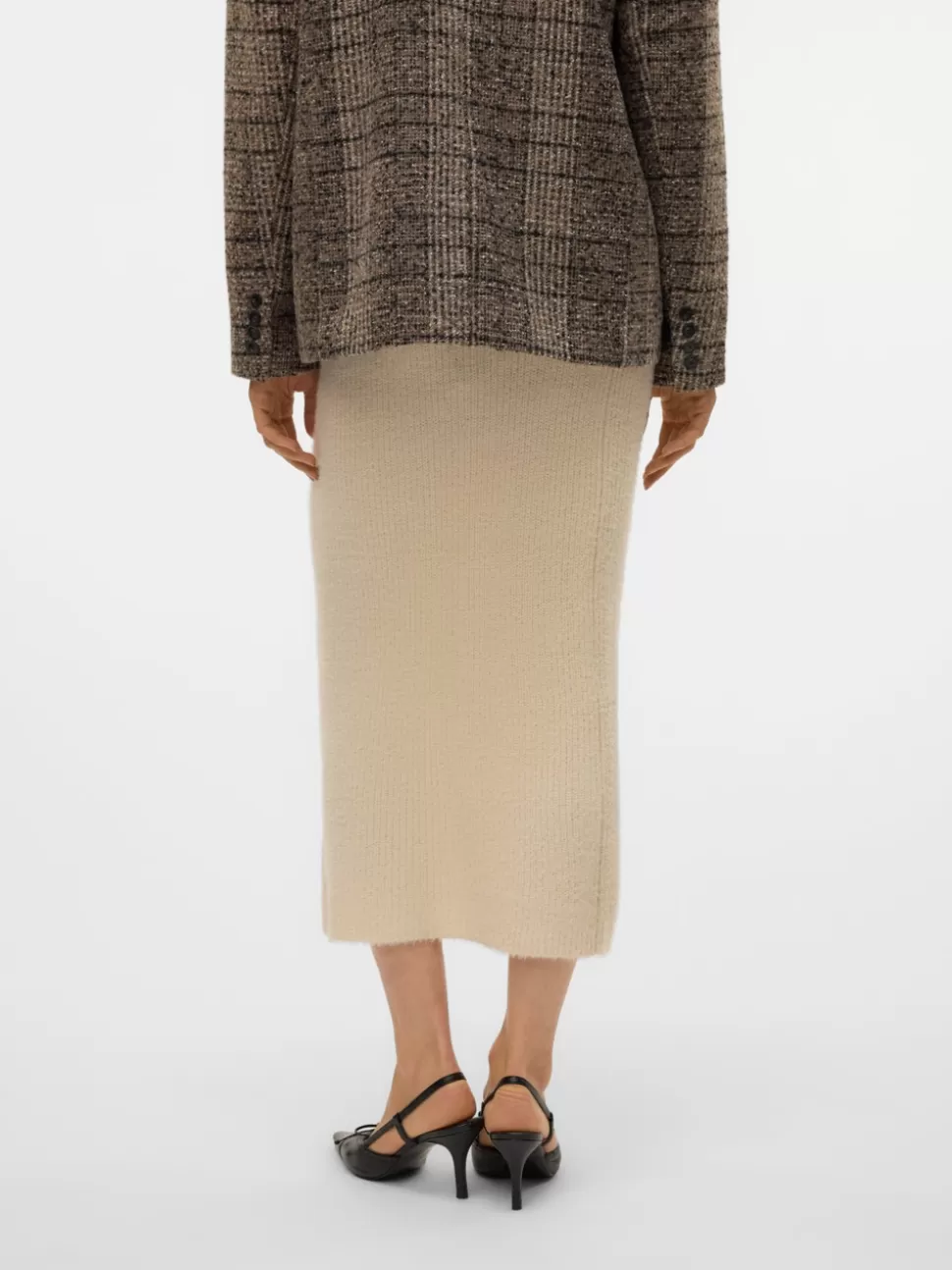 Kjolar^VERO MODA VMPUFF Midikjol Birch