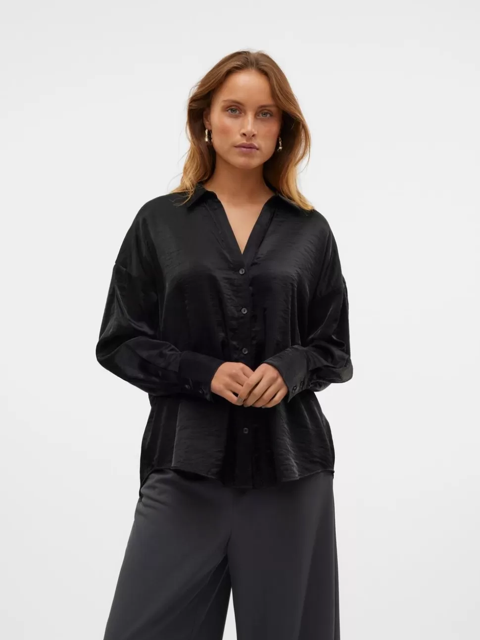 Skjortor | Toppar^VERO MODA VMQUEENY Skjorta Black