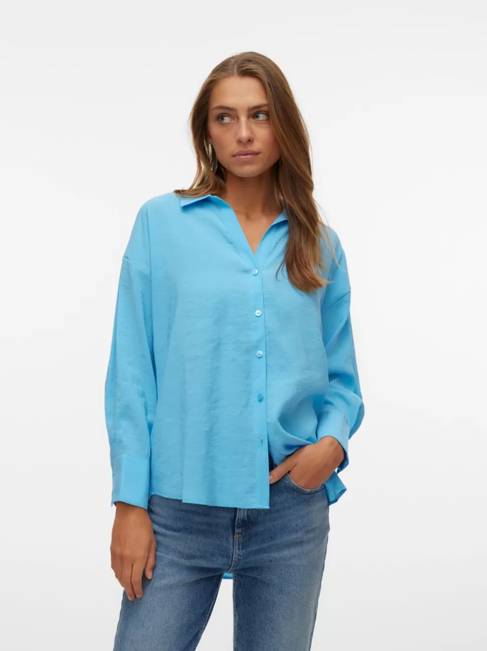 Skjortor | Toppar^VERO MODA VMQUEENY Skjorta Bonnie Blue