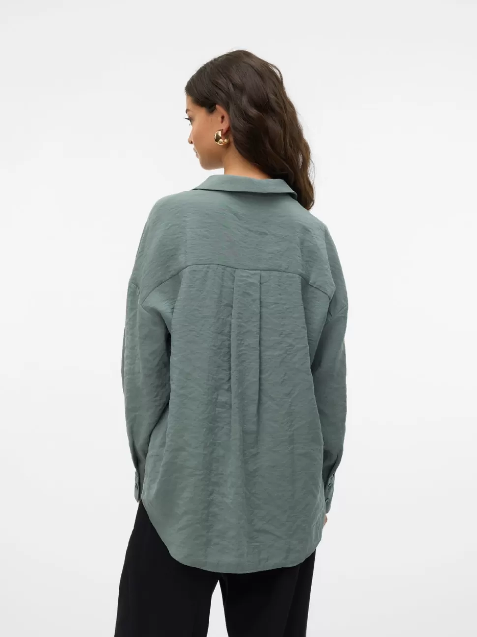 Skjortor | Basics^VERO MODA VMQUEENY Skjorta Balsam Green